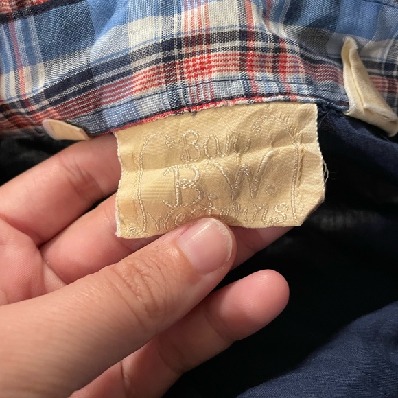 B.W. Bar Westerns button up shirt - Picture 3 of 3